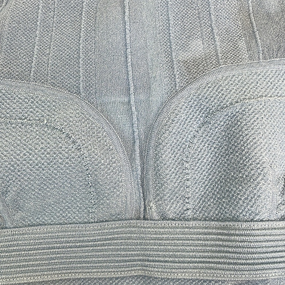 Herve Ledger, Sheer Bustier Gown Size L - Picture 5 of 12